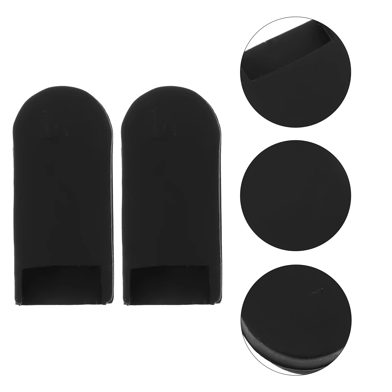 

2 Pcs Saxophone Accessories Saxophone Finger Rest Cushions Practical Comfortable Silicone Thumb Protectors Accessories
