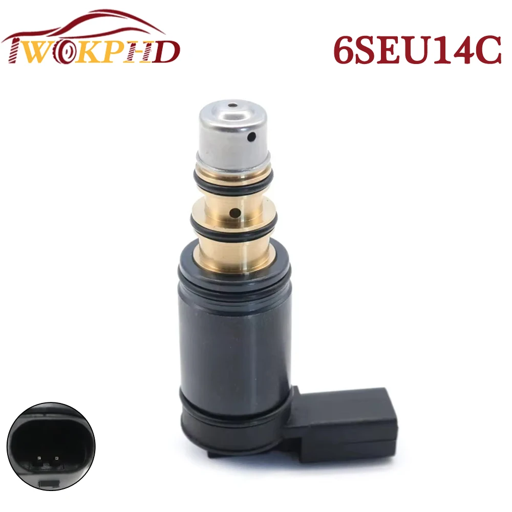 NEW A/C Compressor Control valve Fit For Audi A3 A4 2005 to Current - For Volkswagen MK5 MK6 Jetta Passat 6SEU14C 1PCS