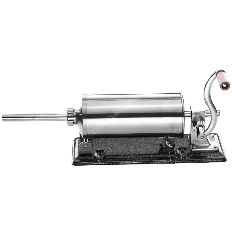 

Stainless steel 6-pound sausage machine, household manual horizontal machine AYB011