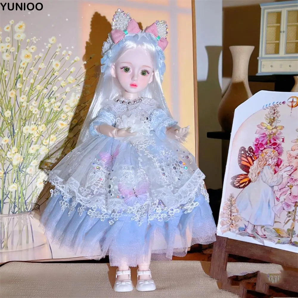 

Кролик Девушка 30 см BJD Кукла Игрушка Длинные Волосы Передвижное Платье BJD Куклы Шарнирные Куклы Привлекательные Глаза Аниме Фигурка Куклы