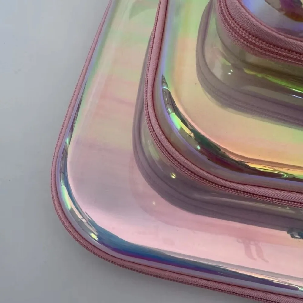 Transparent Laser Storage Box Organizer Design Simple Transparent Storage Box Desktop Size High Quality Desktop Organizer