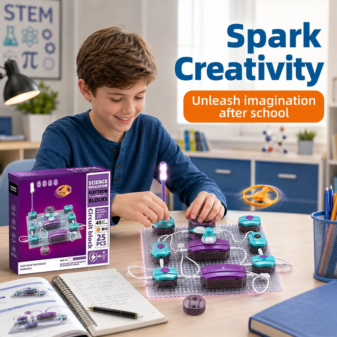 40+ Snap Circuit Experiment Ki - огляд і ціна Circuit Snap Kit
