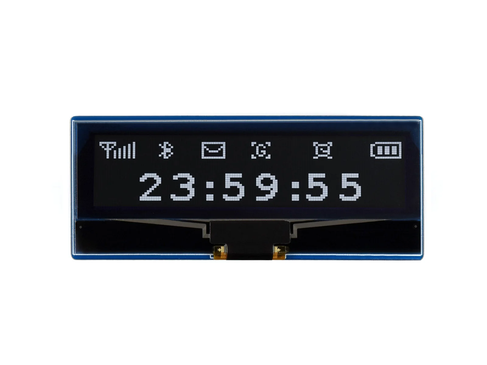 Waveshare 2.23inch OLED Display Module For Raspberry Pi Pico, 128×32 Pixels, SPI/I2C Interface