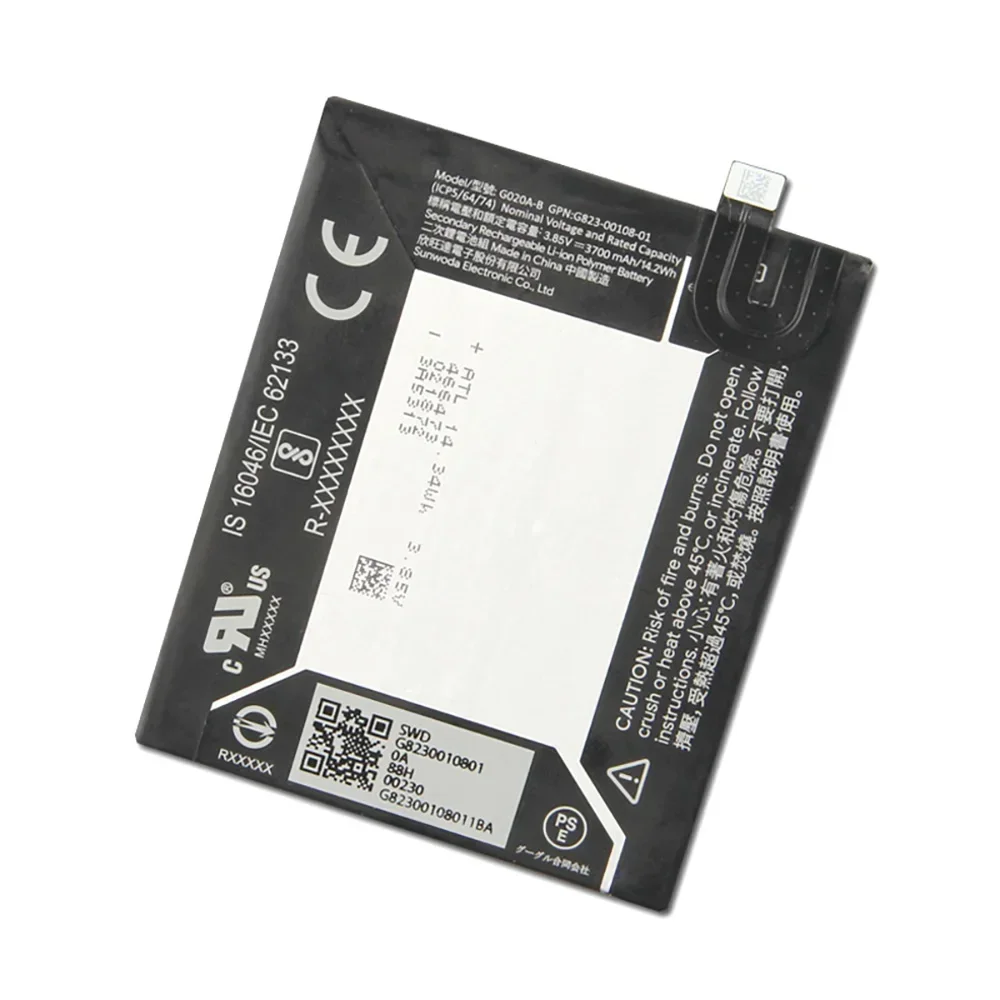 For Google Pixel 3A XL Pixel 3A Pixel 3Lite G020A-B G020E-B Phone Battery