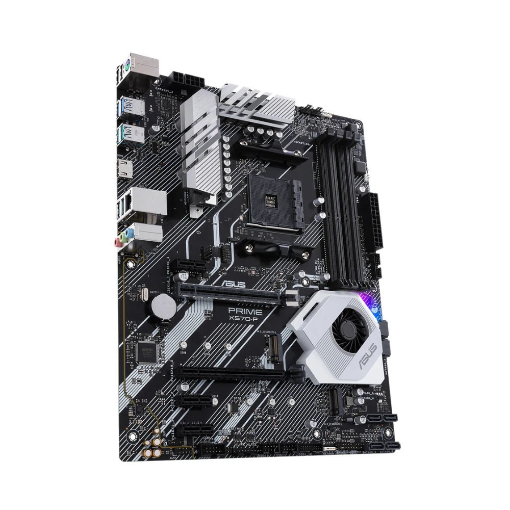 ASUS PRIME X570-P Motherboard Supports 5500 5600X 5700X 5800X3D CPU 4xDDR4 5100MHz 128GB NVME M.2 HDMI ATX AMD AM4 Motherboard - view 4