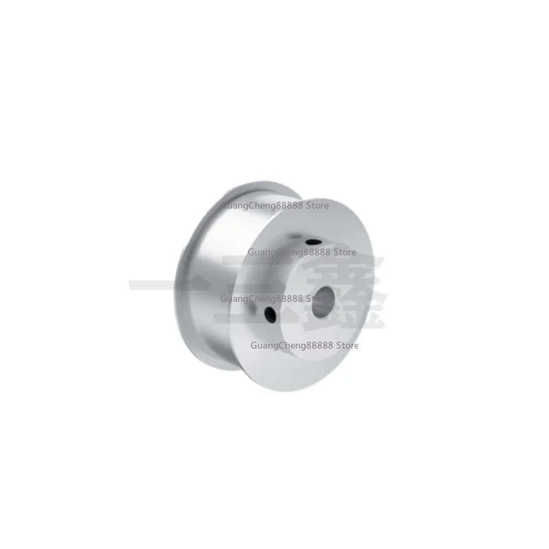 Aluminum Alloy H-slot Flat Pulley With Flange Driver Flat Belt Pulley - Image 4