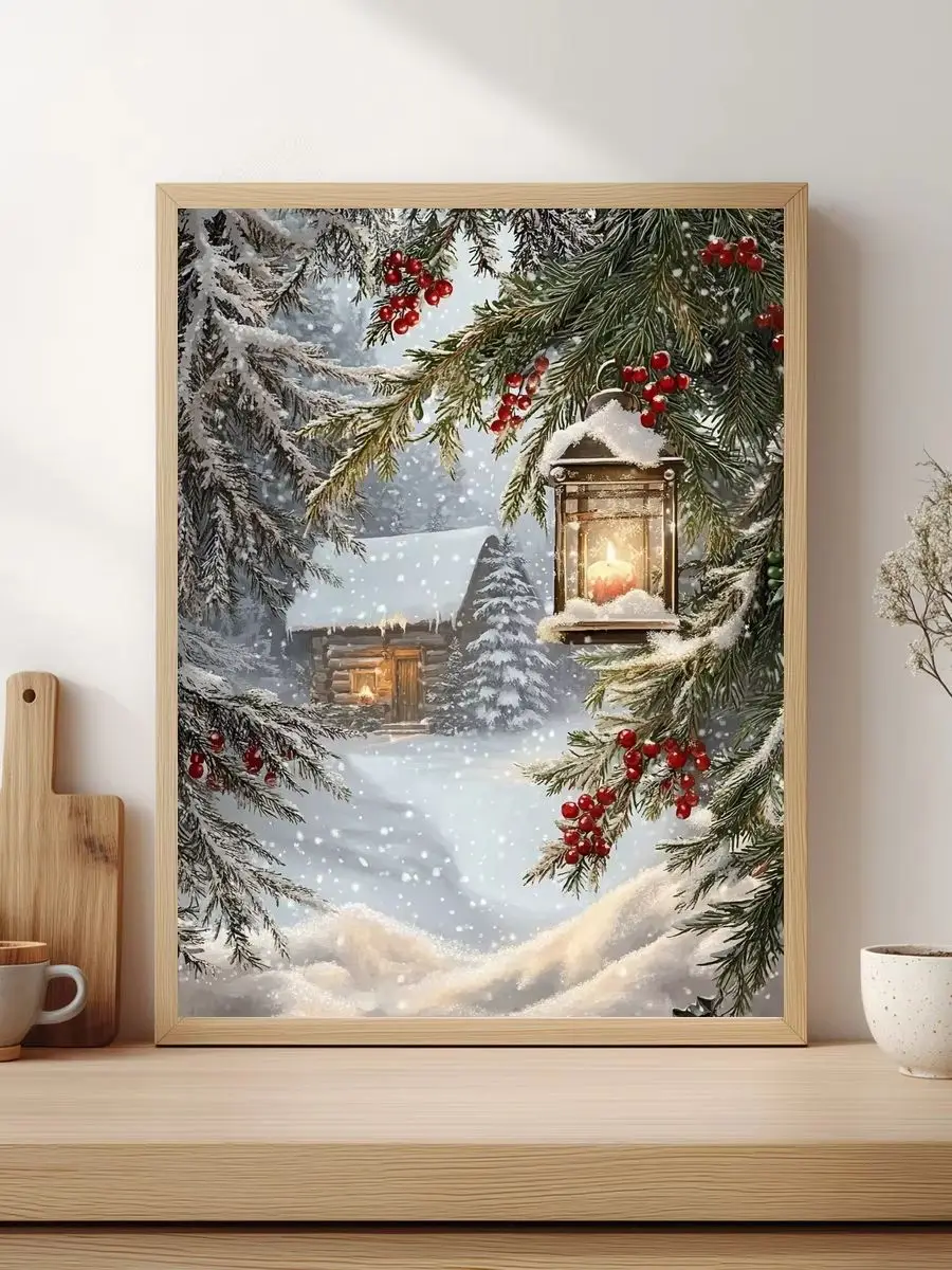 1 Stück 30x40 cm/11,8x15,7 Zoll, 11CT/14CT Kreuzstich-Set, DIY Valentinstagsgeschenk, Stickerei-Set für Feste, Tiermotiv – Detail 1