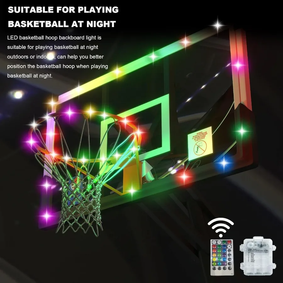 طوق كرة السلة في الهواء الطلق مع لوحة خلفية مقاومة للكسر مقاس 44/54 بوصة بارتفاع 5.25-10 أقدام طوق كرة سلة محمول مع كيس رمل قابل للتعديل