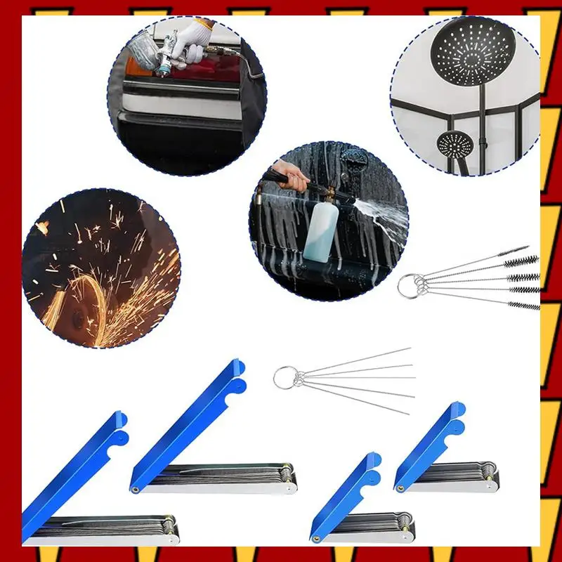 

ABNP 8Pcs Orifice Cleaning Tool, Cutting Torch Tip Cleaner Tool Kit Welding Tip Cleaner Set For Welding Stove Gas Nozzles,A