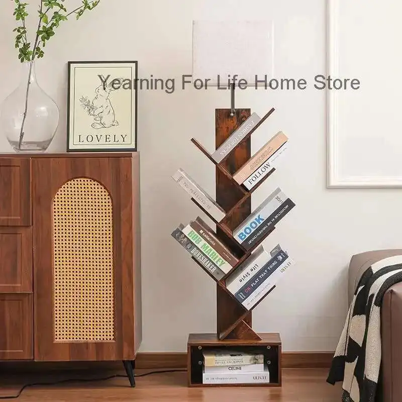 

Repisas Storage Display Stand Bedroom Corner Wooden Box Shelves Living Room Bathroom Magazine Book Plant Repisa Home Products