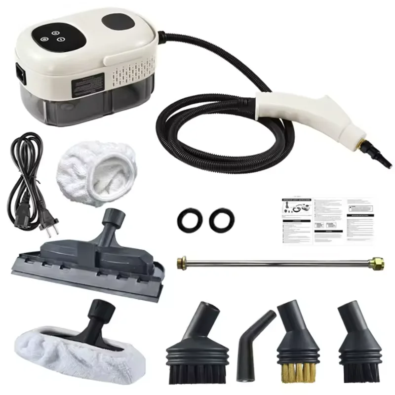 

Пароочиститель высокого давления и температуры 2500 Вт, 110 В/220 В, электрический паровой очиститель для чистки кондиционеров и кухонных вытяжек