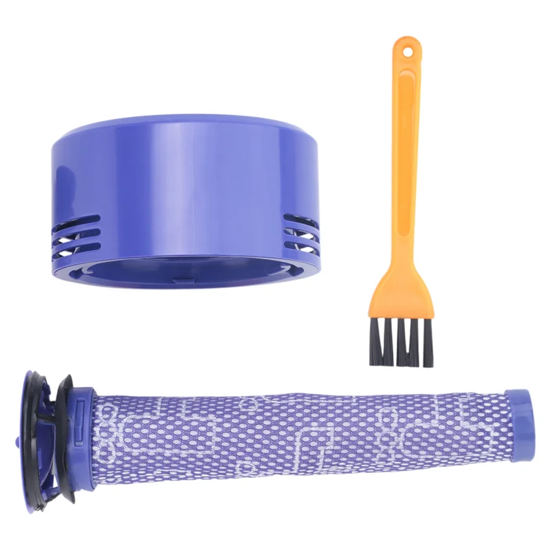 فلتر A11R لـ Dyson DC58 DC59 DC61 DC62 V7 V8، فلتر ما قبل وبعد لقطع غيار فلتر المكنسة الكهربائية دايسون