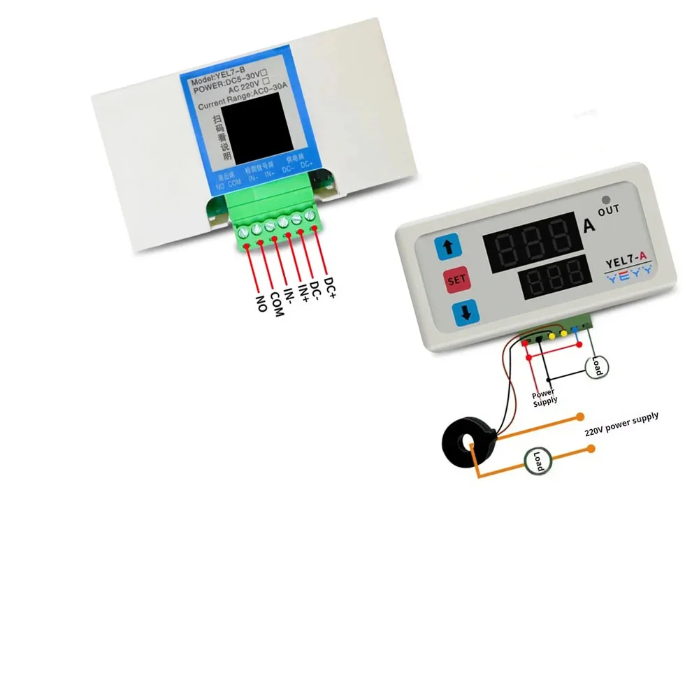 

Embedded Delay Relay Control Detection Module Overload Overcurrent and Undercurrent Protector DC and AC Current Detection Module