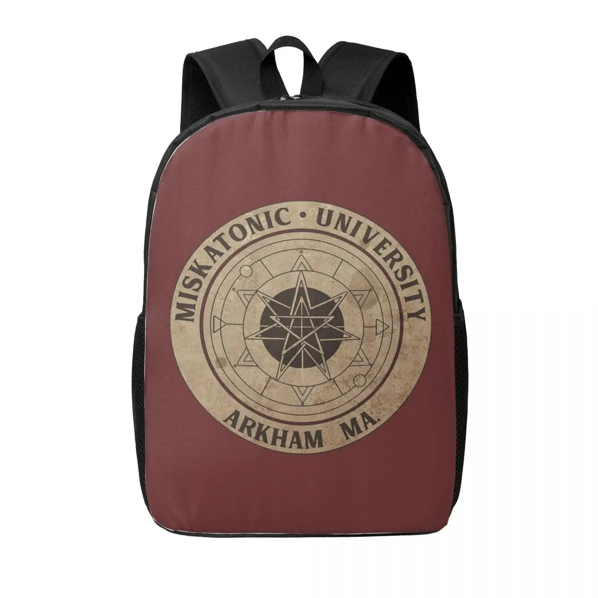

Miskatonic University Woman Backpacks Boys Girls Bookbag Fashion Students School Bags Portability Laptop Rucksack Shoulder Bag