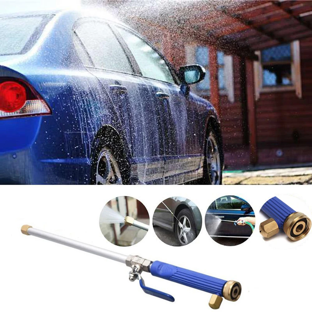 1set Jet Nozzle Power Washer for Garden Hose, High Pressure Hose Nozzle with 2 Jet Different Nozzle and Hose Quick Connectors