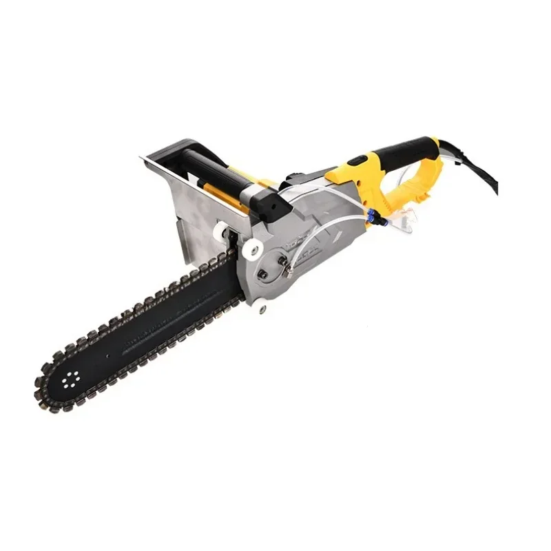 Portable high-power 220V reinforced concrete wall cutting machine, brushless electric chain saw, lightweight brick machine