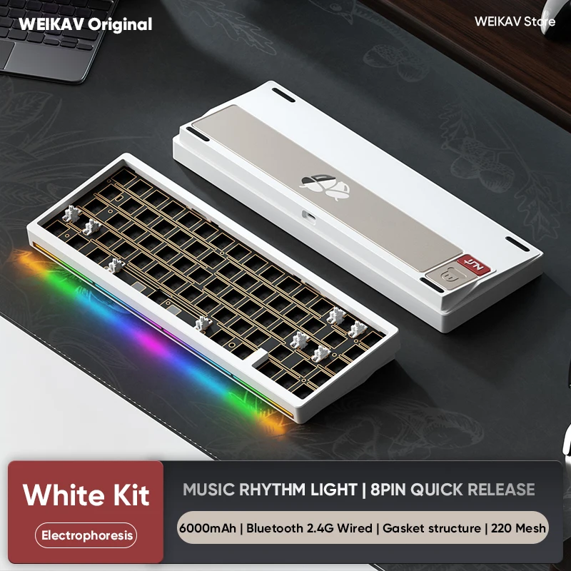 Weikav Lucky65 V3 NUT65 Wireless Aluminum Mechanical Keyboard Kit
