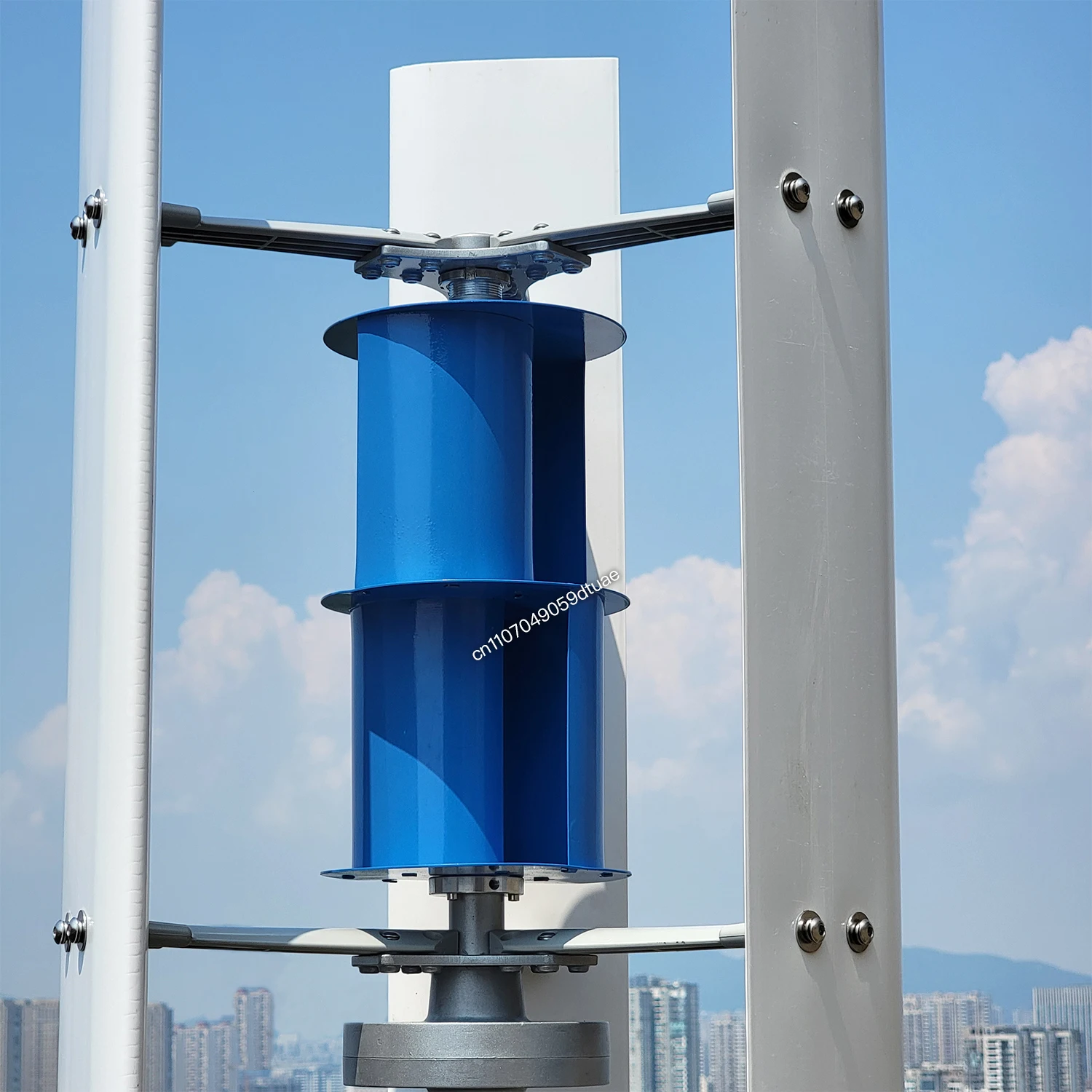 8kw 6kw 12v 24v 48v Wind Turbine Free Energy Windmill Vertical Axis Permanent Maglev Wind Turbine With MPPT Controller Charger
