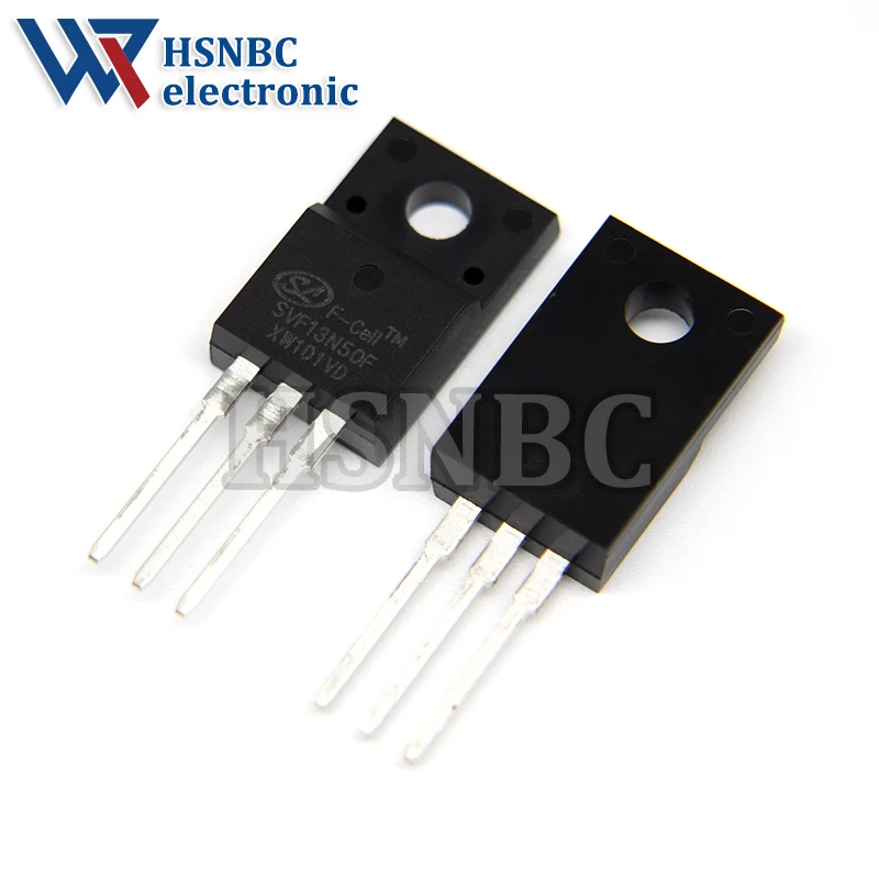 

10Pcs/Lot SVF13N50F 13N50 SVF13N50 TO-220F 13A 500V N-channel Power MOSFET Transistor 100% New Original