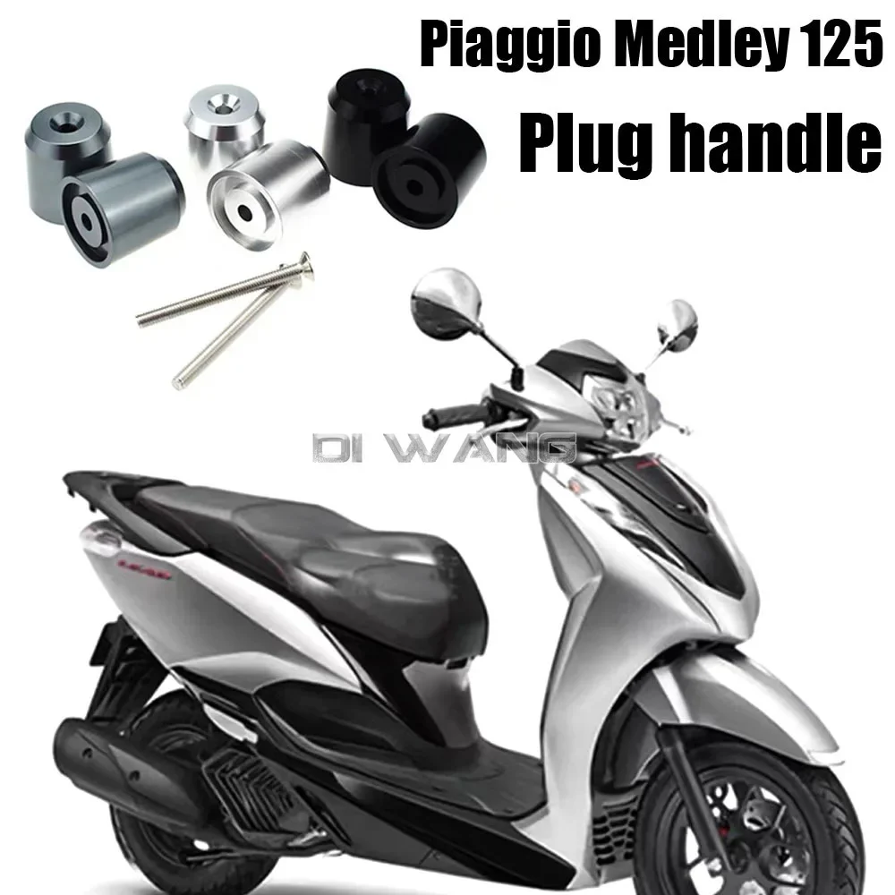 

New Fit Piaggio Medley 125 Medley125 balance block weighted stainless steel plug handle terminal motorcycle modification