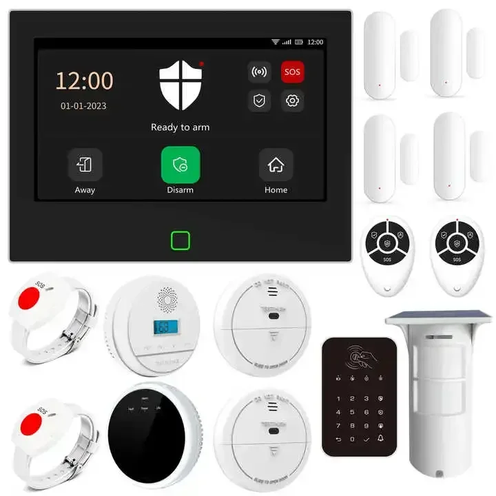 

GSM WIFI Wireless Home Security Alar System