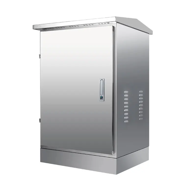 600 * 1200Mm stainless steel data center networking cabinet 19 inch design floor rack