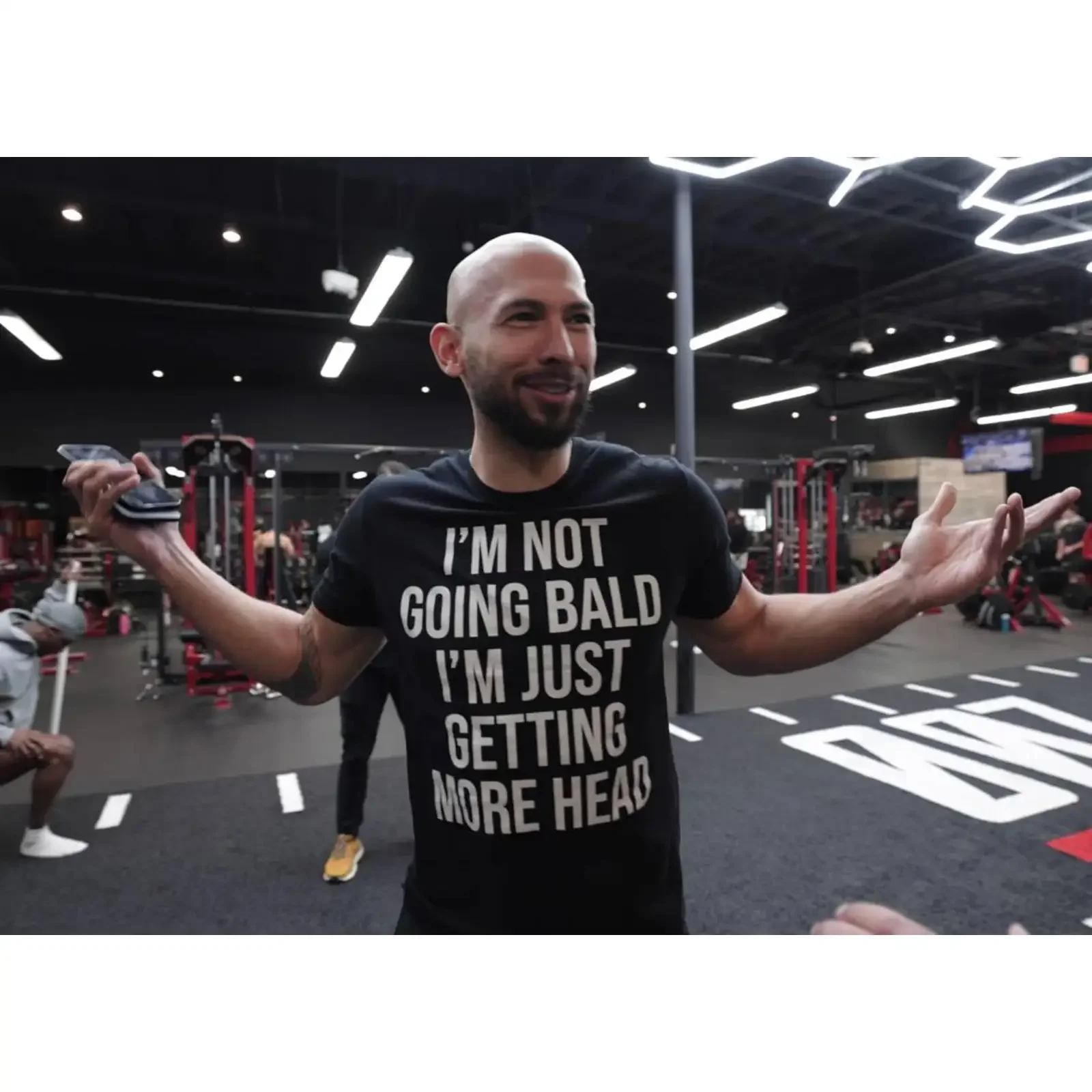 Andrew T8 T Shirt I'm Not Going Bald Just Getting More Head vintage Washed streetwear graphic Versatile Slightly homme Unisex