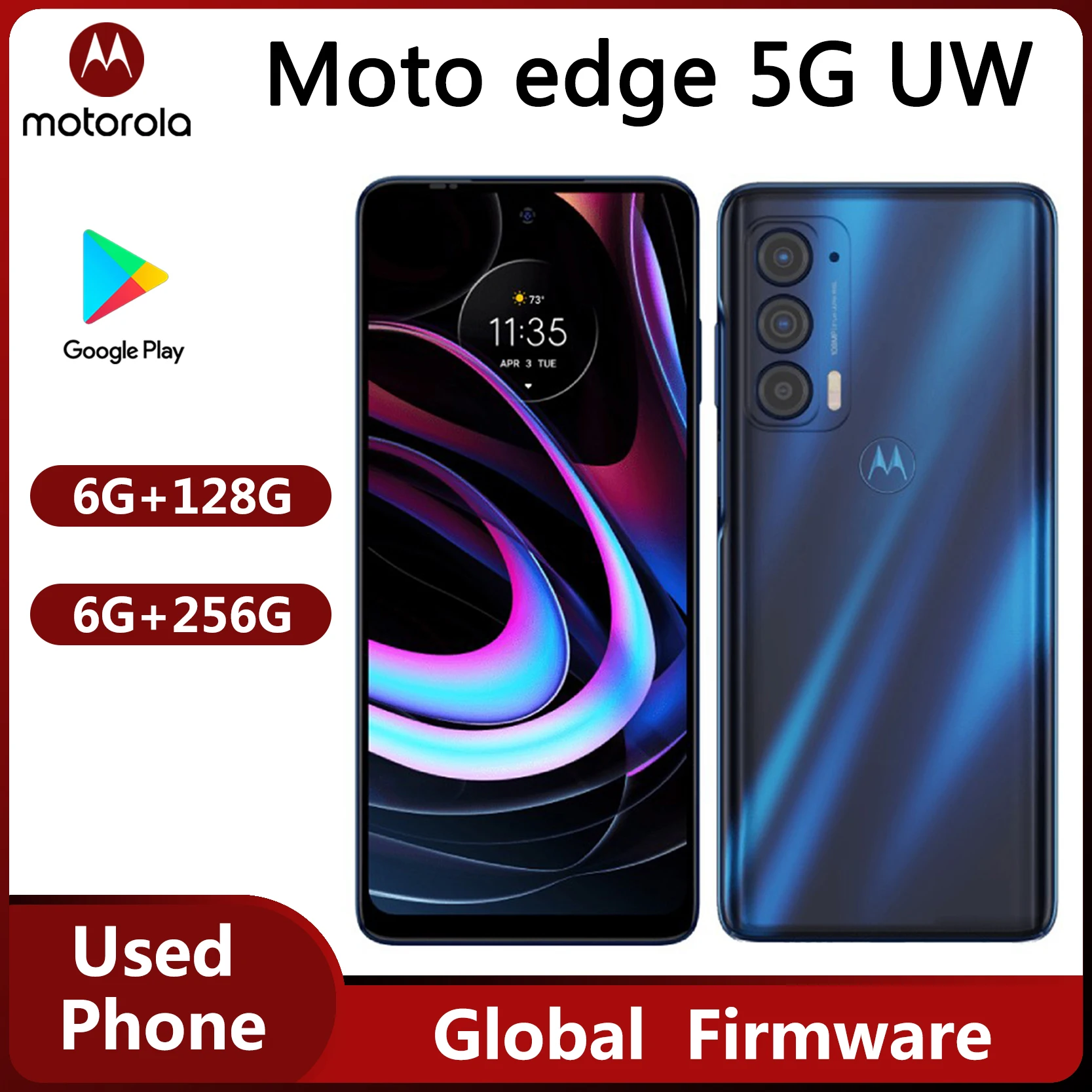 Motorola moto edge 5G UW (2021) (XT2141) 6.8