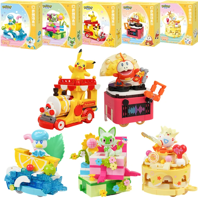 keeppley-blocos-de-construcao-pokemon-pikachu-togepi-sprigatito-quaxly-fuecoco-figura-acao-modelo-brinquedos-presentes-aniversario-das-criancas
