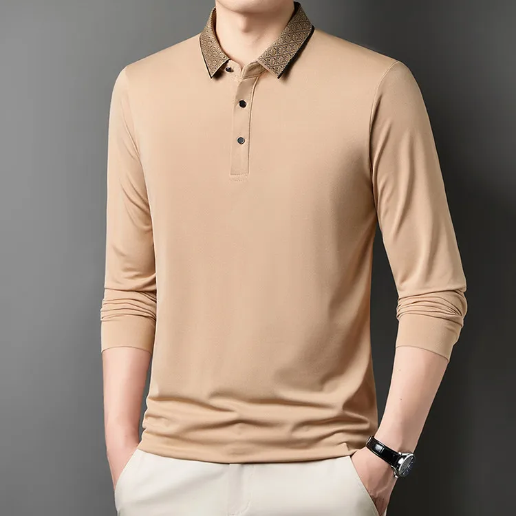 

Вязаный свитер с воротником Молодежный Vitali Sle Легко носить Long Sve Весна Осень ex Удобное нейлоновое волокно