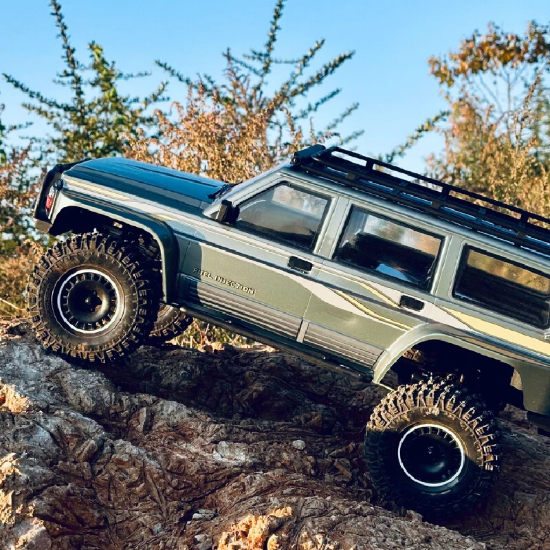 Yikong Yk4107pe Rc Crawler 1/10 Simulated Patrol Electric 4Wd Differential Lock Two Speed Off Road Remote Control Climbing Truck