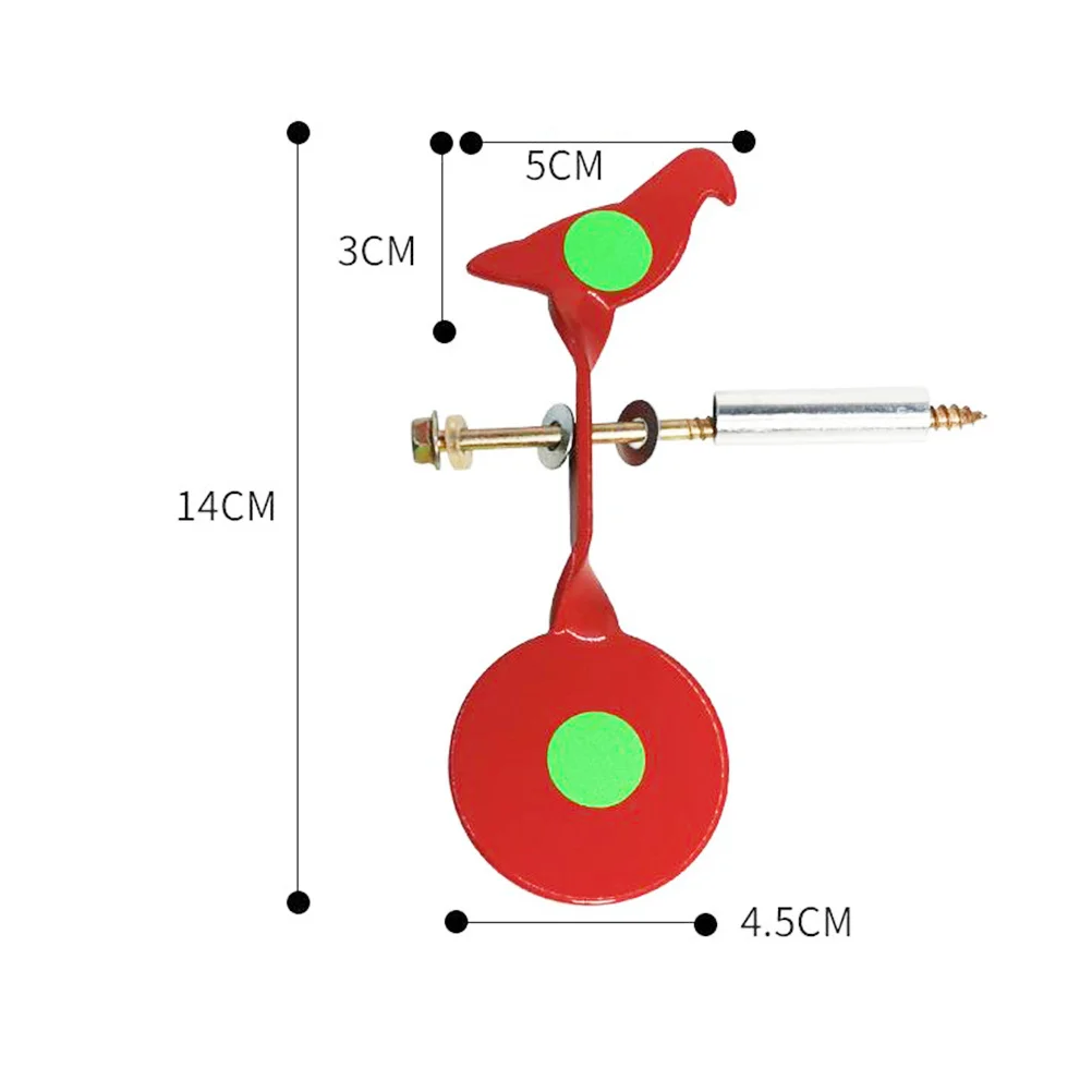 Alloy Hanging Shooting Training Target for Practice Outdoor Wall Tree Mounted Supplies Alloy Tree Mounted Targets