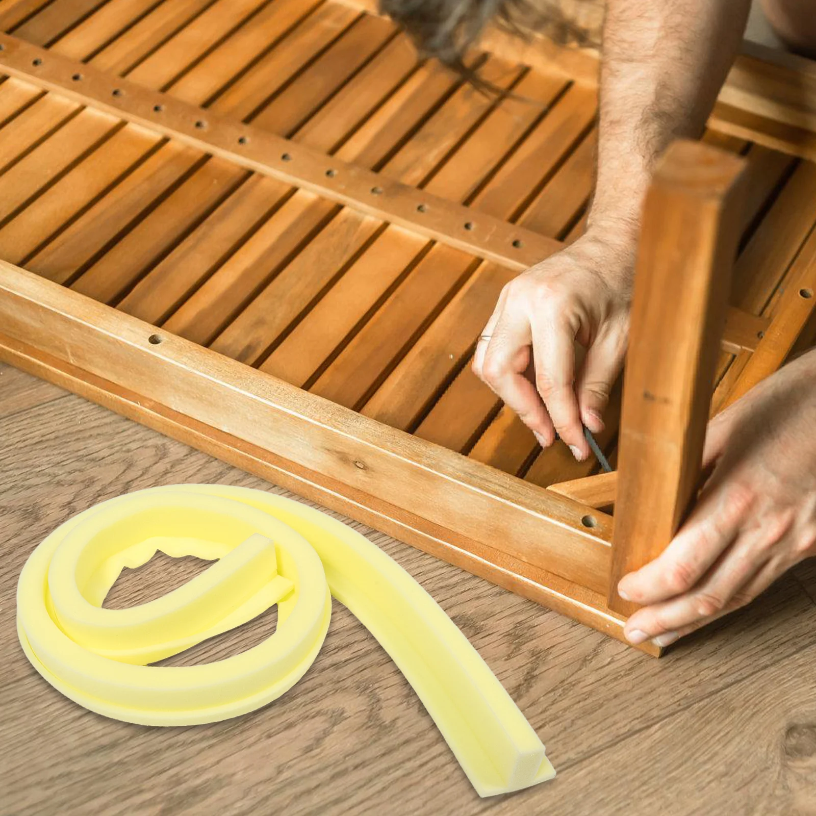 

High-Density Sponge Bed Gap Filler 2M L-Shaped Wedge for Mattress Stability Furniture Crack Filling Dorm Accessories