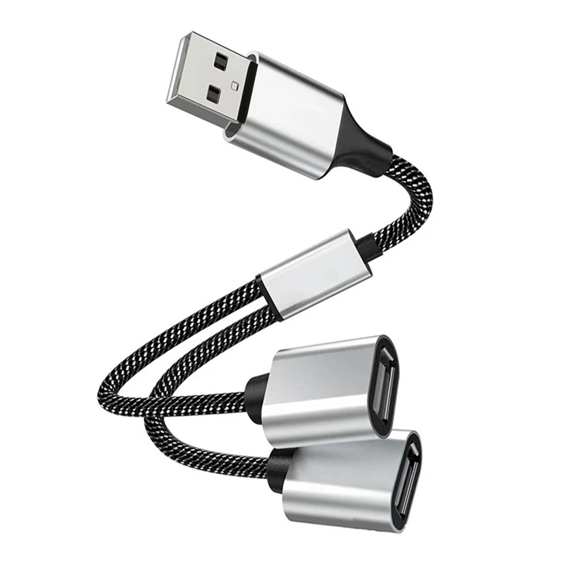 ГОРЯЧАЯ ПРОДАЖА USB-USB 2.0 Тройной USB-порт HUB OTG Кабель-адаптер Hab Конвертер для зарядки данных Разветвитель USB-удлинитель, USB a-2 USB