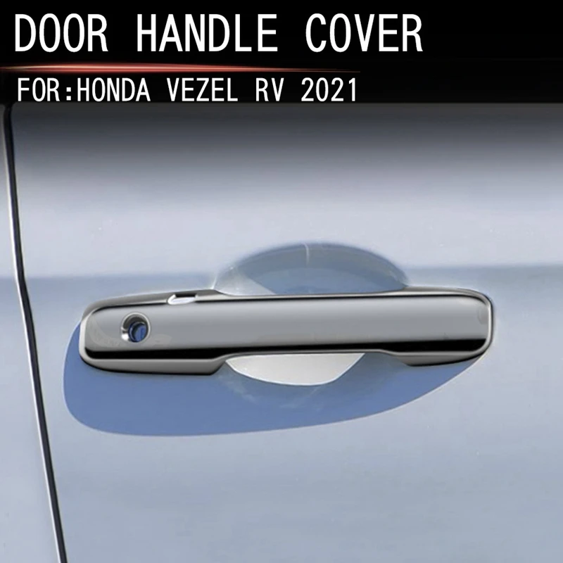 Car Outer Door Handle Frame Door Handle Cover Car Accessories For Honda VEZEL RV 2021