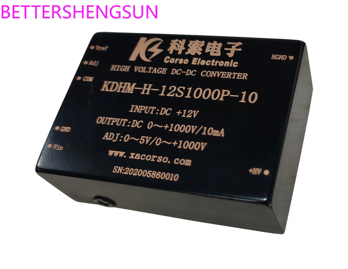 Micro High Voltage Power Module 2000V5mA High Voltage DC Adjustable Stabilizer Power Supply Current Limiting Type