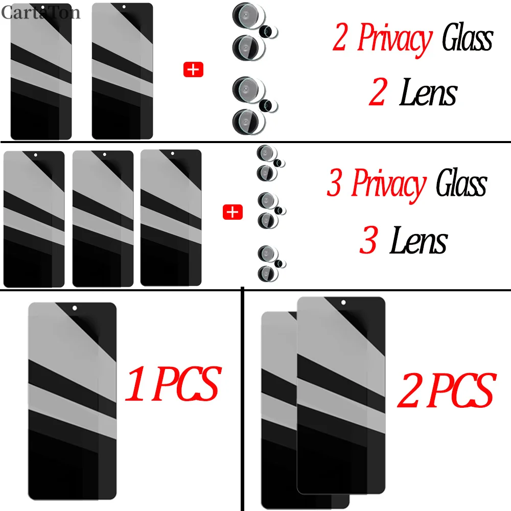 Vidrio templado antienvejecimiento Poco F5 X5 Pro 5G Protector de pantalla Anti-Peep para Xiaomi Poco X5 X4 X3 Pro vidrio frontal antiespía Poko