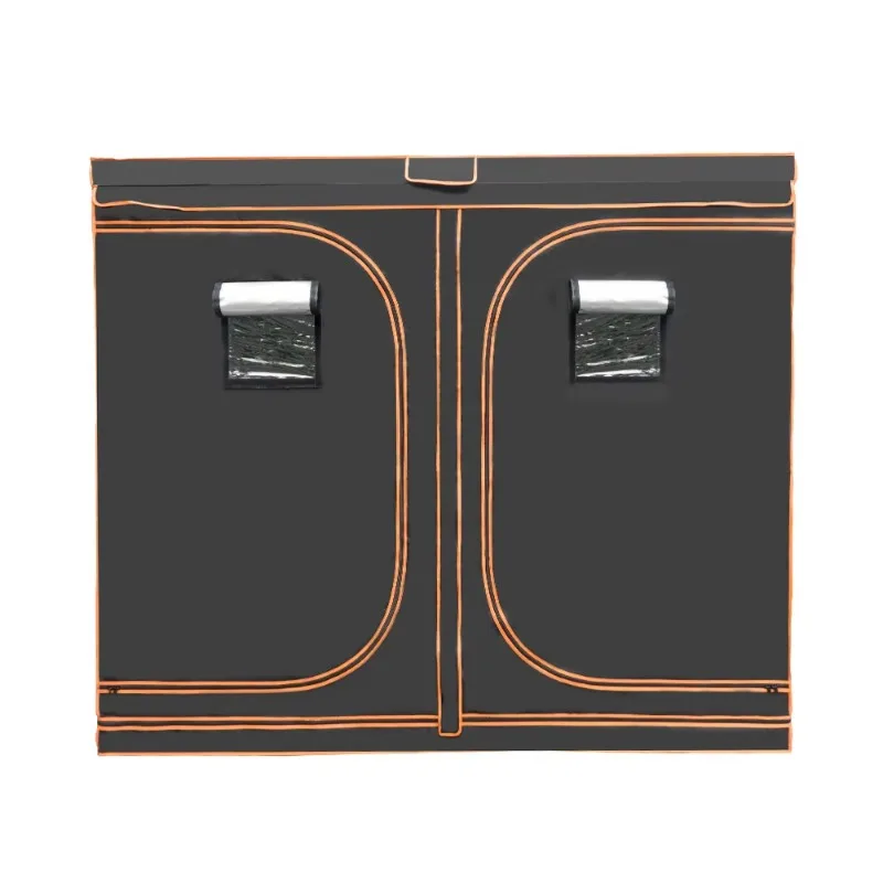 

Высокоэффективная палатка для выращивания в помещении 1680D для гидропоники 240*120*200 см, металлический/стальной каркас с деревом, обработанным давлением природы