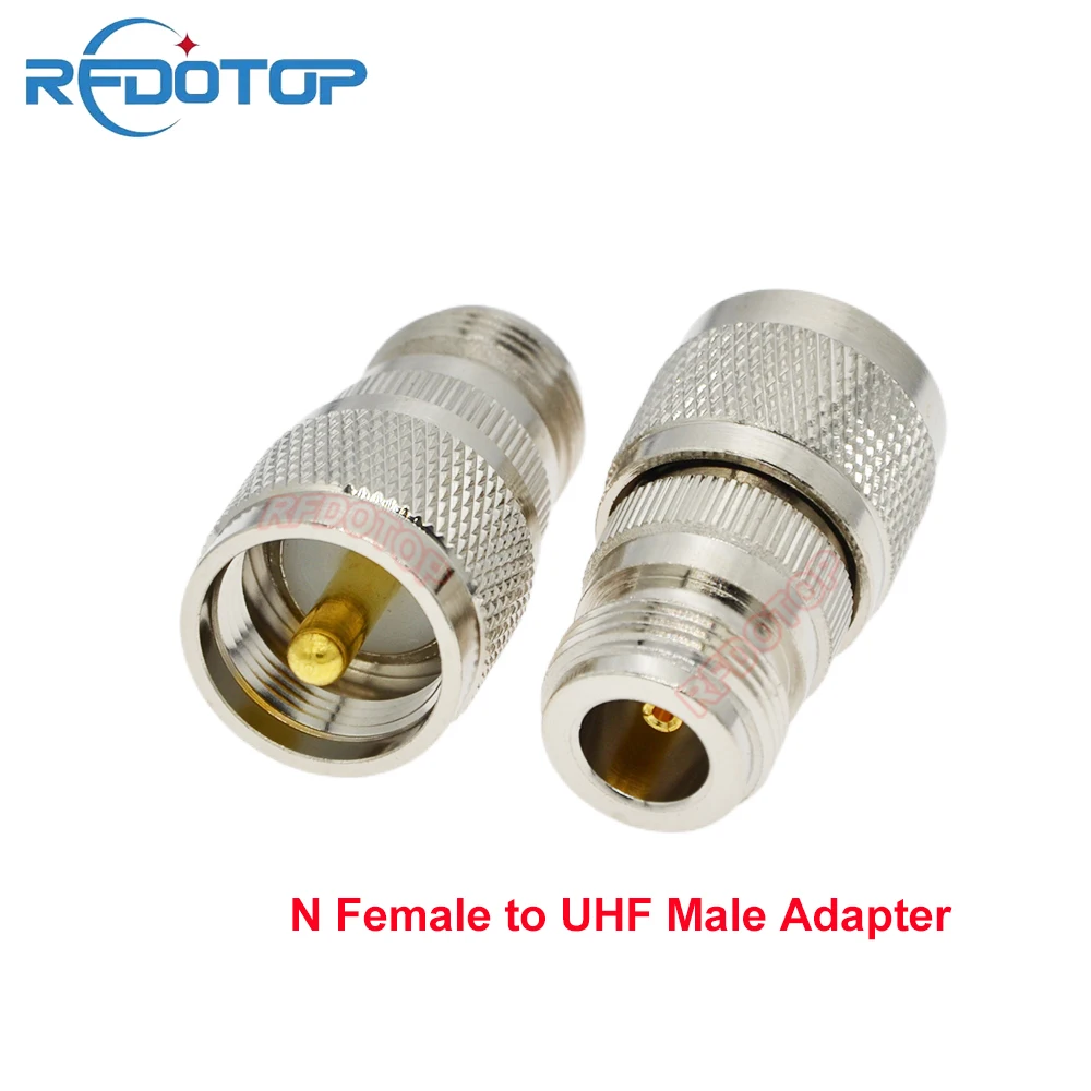 

50PCS L16 N Female to UHF SL16 PL-259 SO239 Male Plug for Wifi Radio Antenna UHF SL16 SO-239 PL259-J to L16 N-K RF Coax Adapter