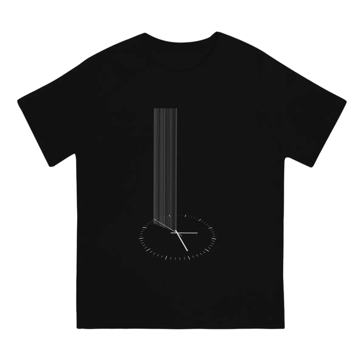 Wormhole T Shirts for Men Pure Cotton Amazing T-Shirts Round Neck interstellar Tees Short Sleeve Clothing Gift Idea