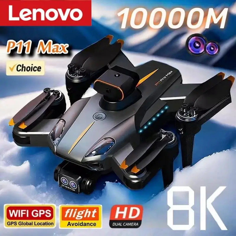 To P11 Pro Drone 8K HD Camera Foldable 5G GPS Professional Camera Intelligent Obstacle Avoidance Brushless Quadrotor 10000M