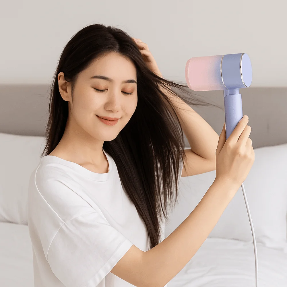 

Professional Portable Hair Dryer Thermostatic Quick Dry Folding Hairdryer Heating And Cooling Electric Dryer Beauty Care