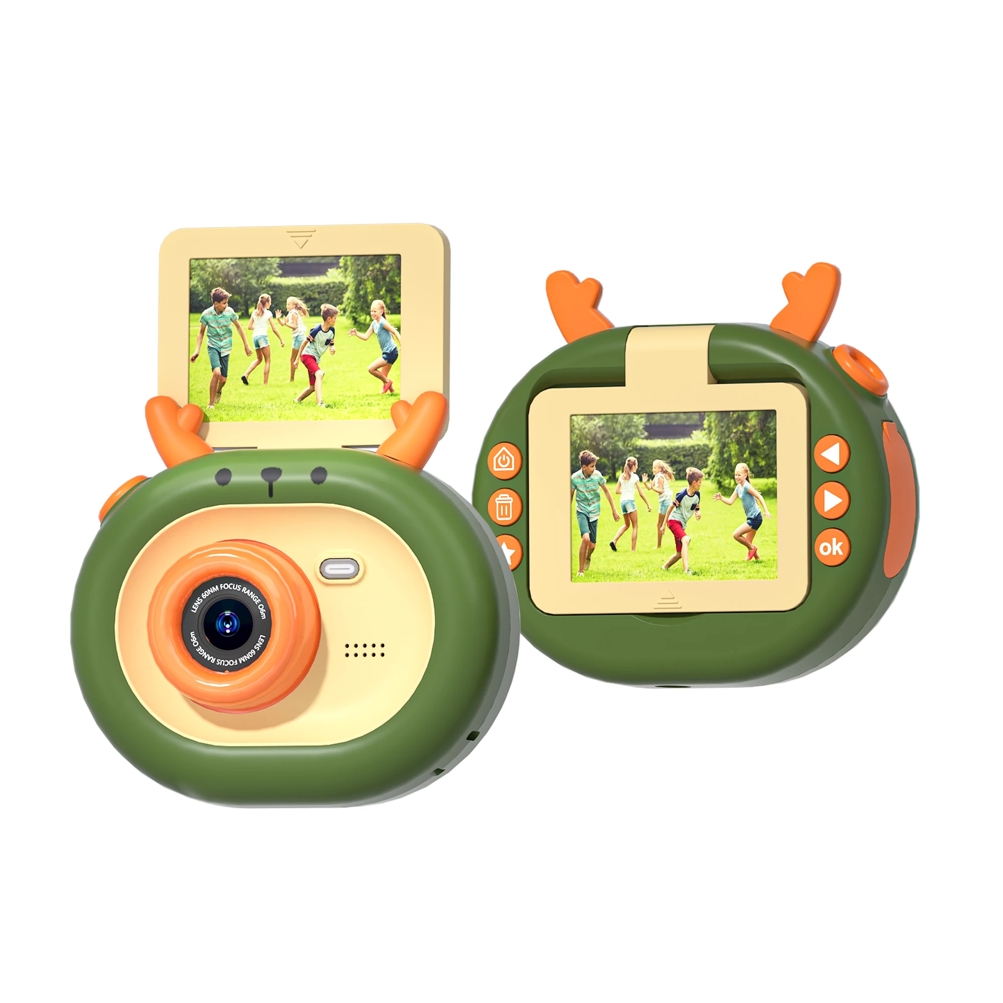 Children's Mini Camera Multi-function Color Display HD 1080p Portable Digital Camera Mini Toys Holiday Gifts