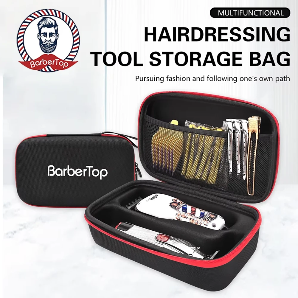 

Barbertop Waterproof Hair Scissor Bag Hairdressing Comb Tools Storage Bags Makeup Travel Case Suitcase Supplies