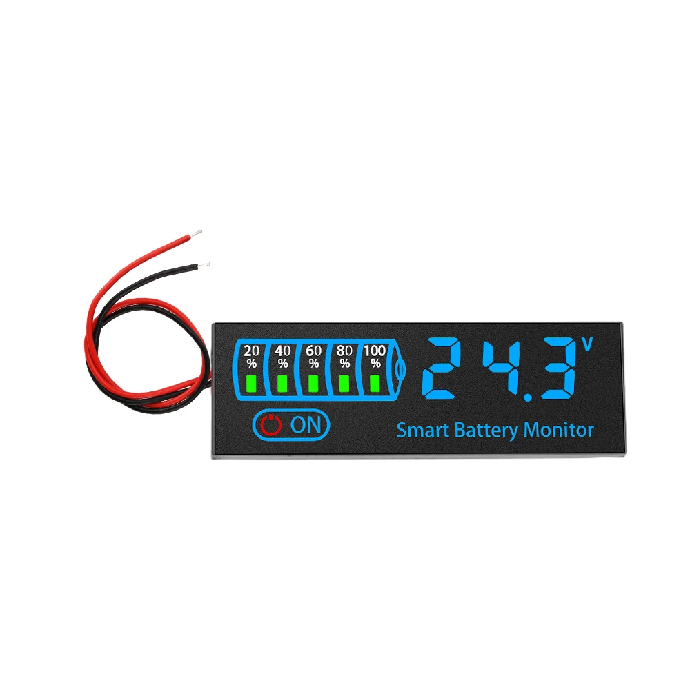 DC 7-40V Battery Charge Indicator Board 18650 Li-ion Lipo Lithium Battery Level Indicator Tester Capacity Tester Meter Detector