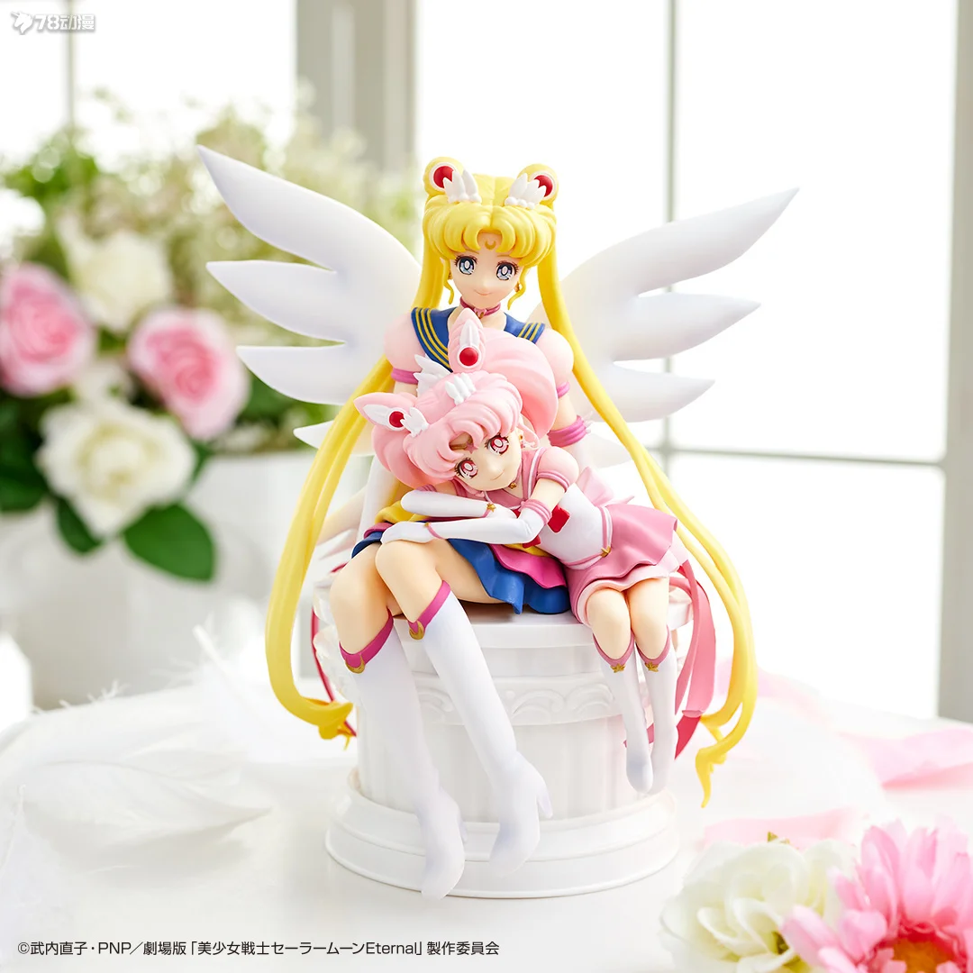 In Stock Banpresto Original Ichiban Kuji Sailor Moon Chibiusa Eternal Sailor Guardians Action Anime Figure Model Toys Child Gift