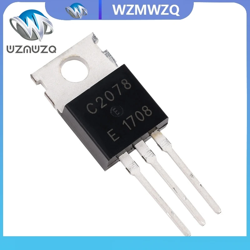 10 peças c2078 to220 2sc2078 to-220 2078 3a 80v