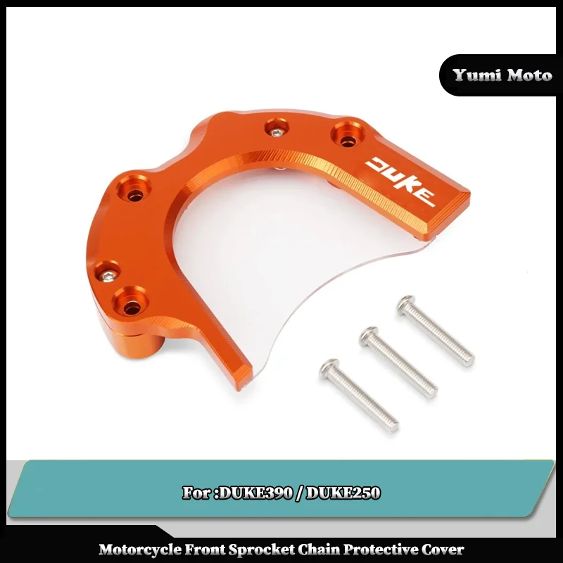 

For KTM DUKE390/250 2024-2025 Motorcycle Front Sprocket Chain Guard Cover Guard Decorative Cover Left Engine Protection Cover