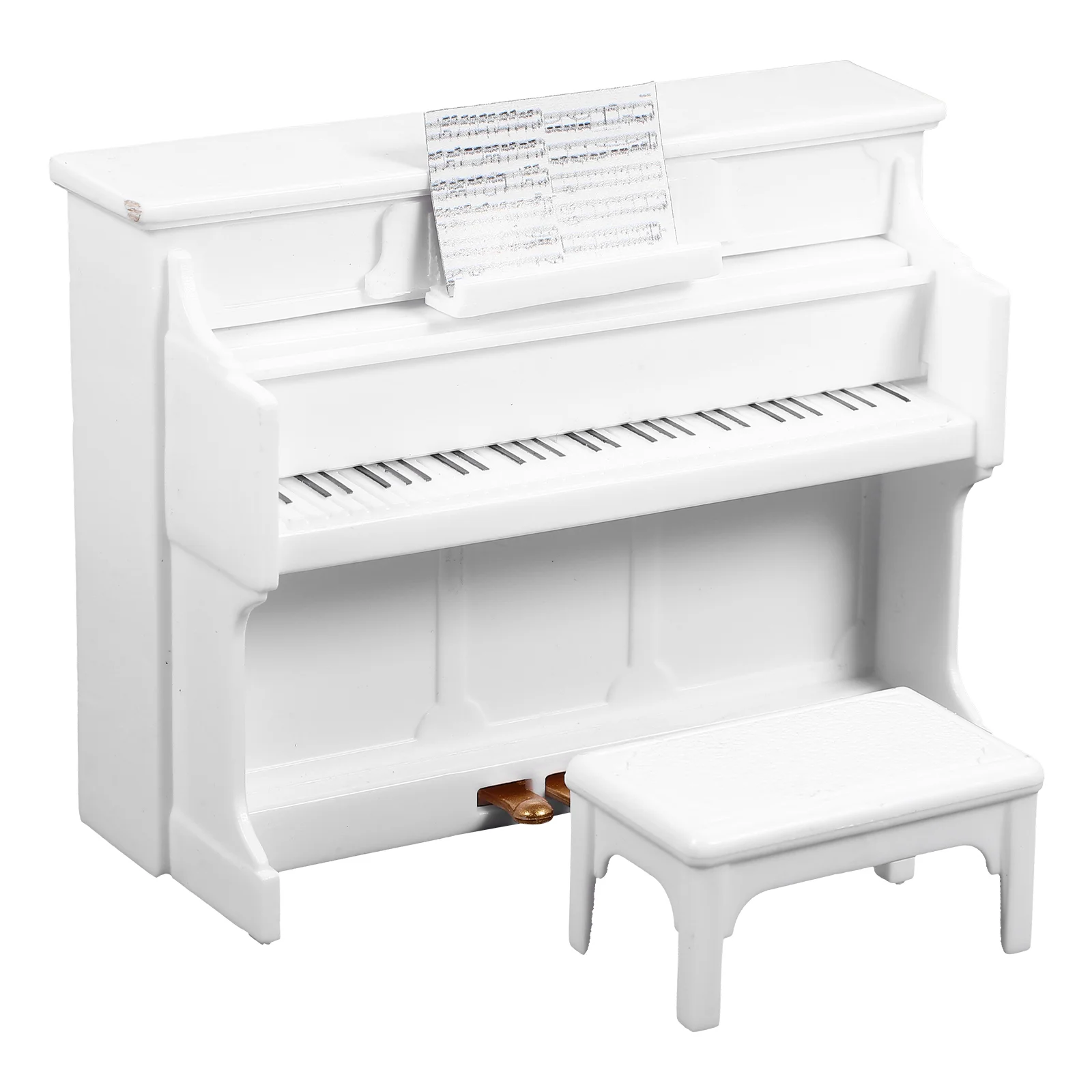 Mini piano l'inventaire en plastique, modèle musical