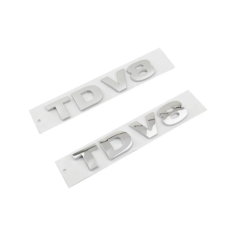 سيارة ثلاثية الأبعاد ABS TDV6 TDV8 الجذع الحاجز شعار شارة شعار الشارات ملصق لاند روفر رينج روفر سبورت HSE ديسكفري اكسسوارات #5